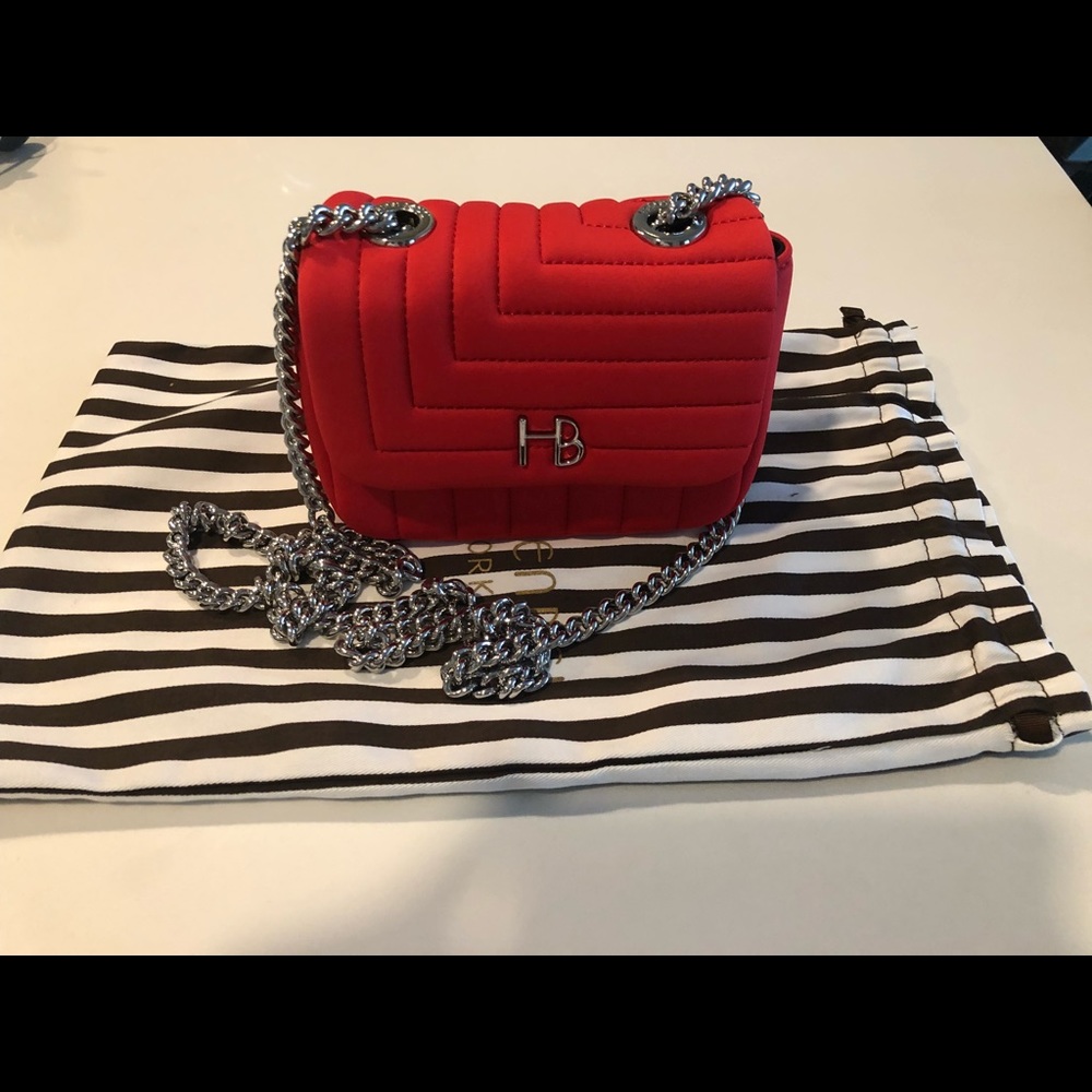 Henri Bendel 712 Neoprene Micro Crossbody Bag